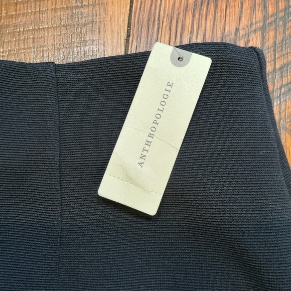 Maeve by Anthropologie Ruffled Pencil Skirt Black Size 4 NWT - Picture 7 of 11